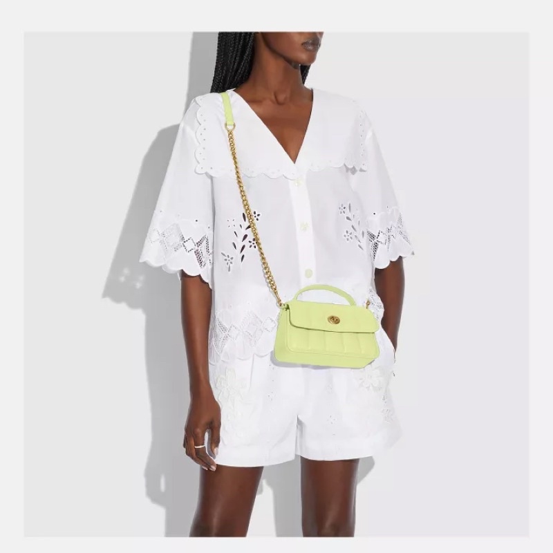 Coach Quilted Shoulder Bag (C3845)