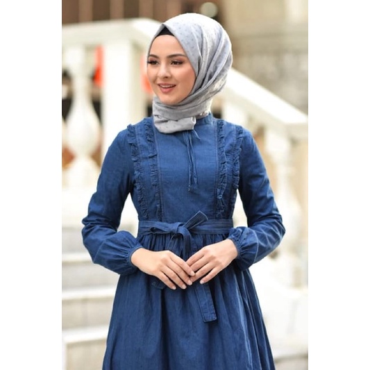 GAMIS JEANS  // GAMIS JEANS MAXI // GAMIS DENIM WANITA