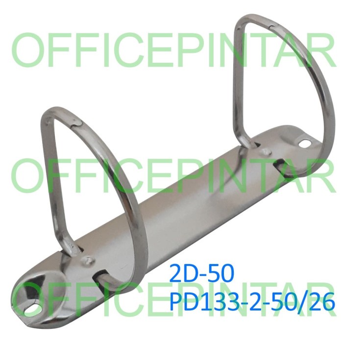 

RING MEKANIK BINDER 2 LUBANG D TINGGI 5CM 2D-50 PD133-2-50/26
