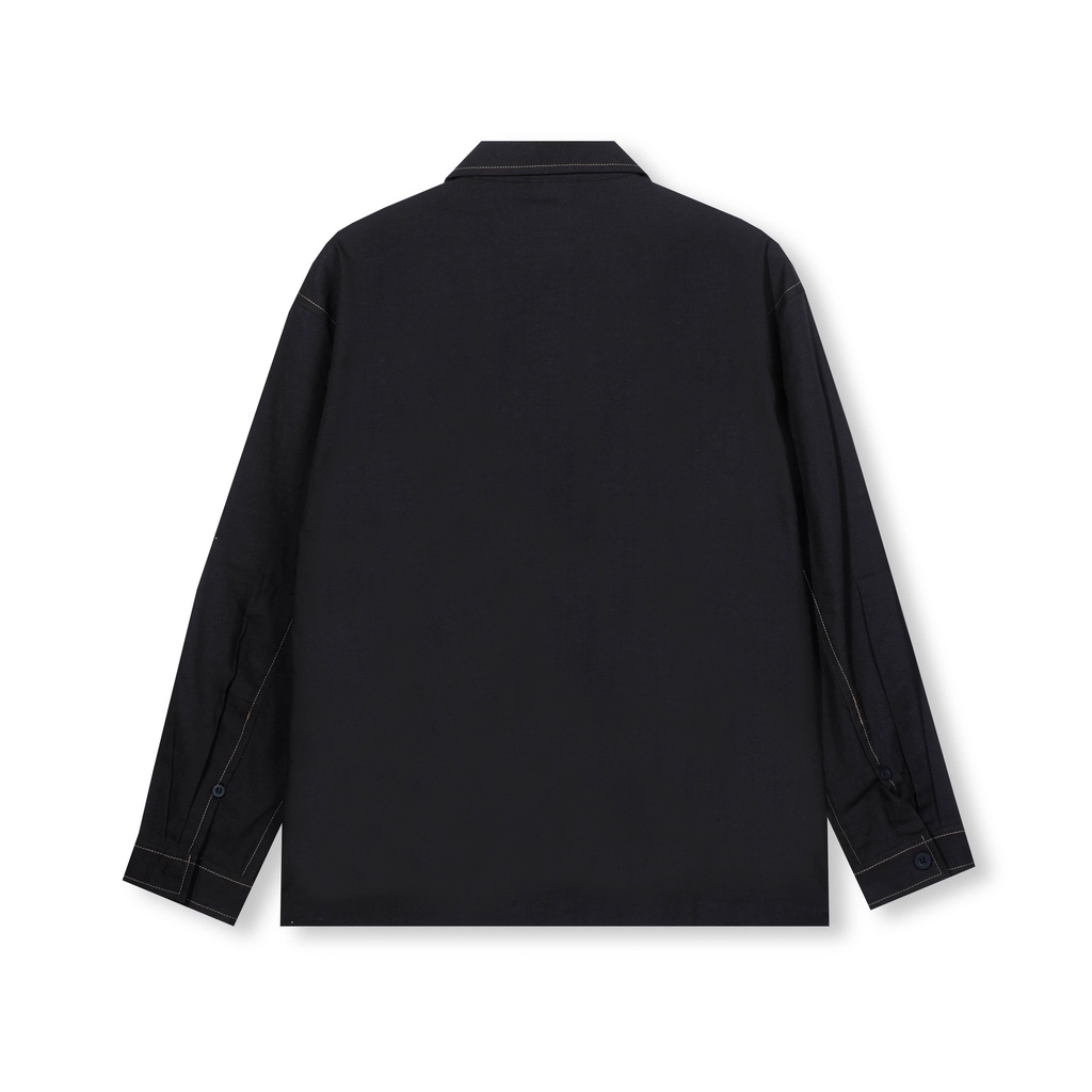 ORCA - Ox Panelled Shirt, Black