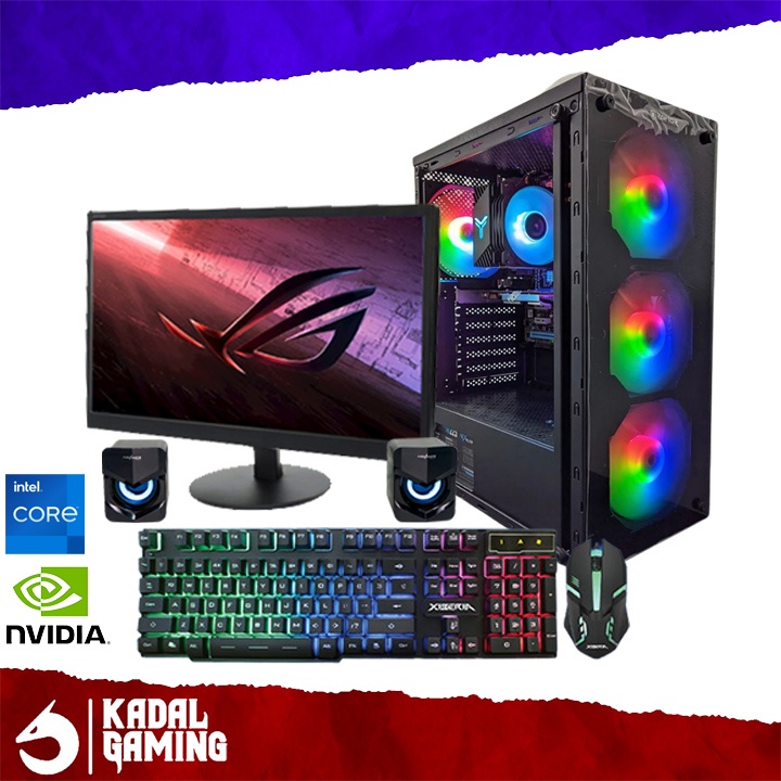 PC GAMING INTEL CORE I5 2500 VGA NVIDIA 8GB RAM FULLSET KOMPUTER CPU