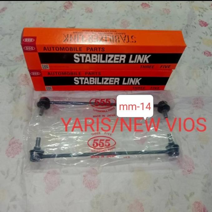 link stabil link stabilizer yaris/new vios gen 2 merek 555 asli japan