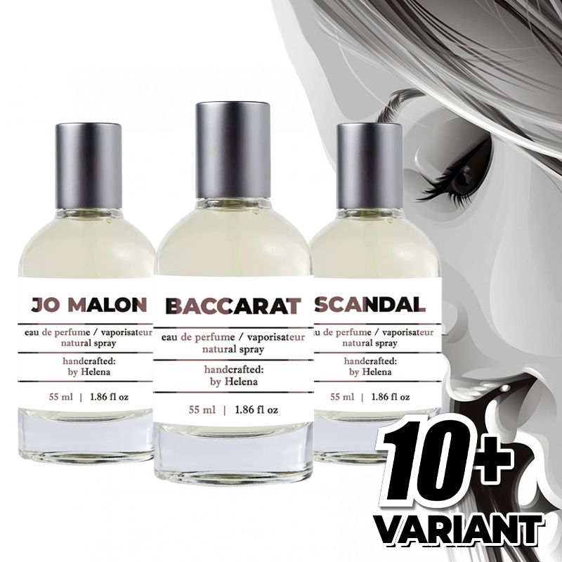 [H001] PREMIUM INSPIRED PERFUME 55ml / Helena Perfume Original Pria Wanita Unisex