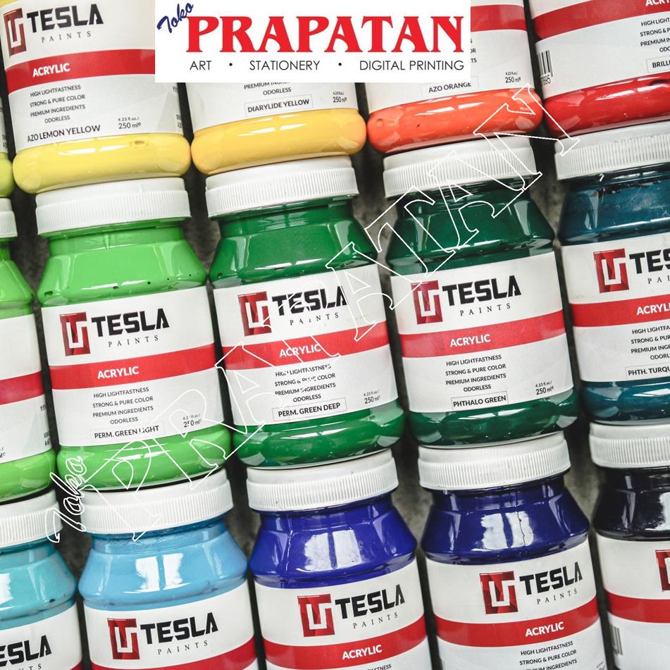 

Update! Tesla Acrylic Paint / Cat Akrilik Tesla 250 ml ~