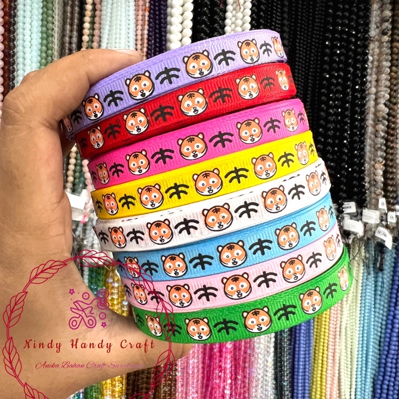 

Pita GrossGrain 1cm Meteran - Pita Karakter 1cm - Pita Kalung Kucing - Pita Kalung Kucing - Pita Grosgrain Murah