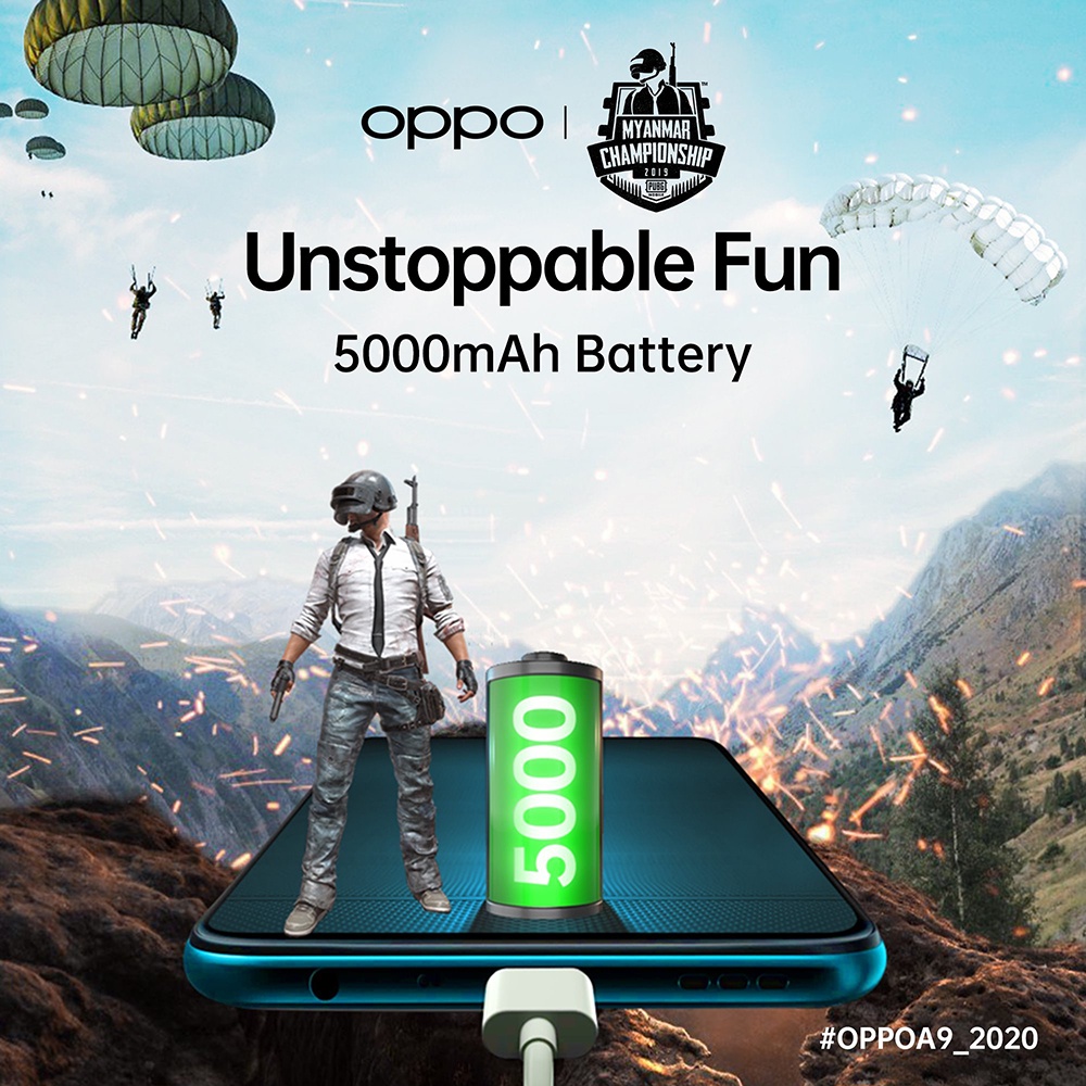 hp oppo A9 2020 RAM 8GB/256GB 6.5inch 48MP handphone