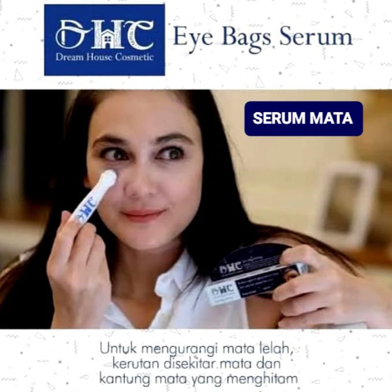 SERUM MATA - DHC EYE BAGS SERUM - AMPUH MENGHILANGKAN KERUTAN DAN MATA PANDA - ORIGINAL 100%