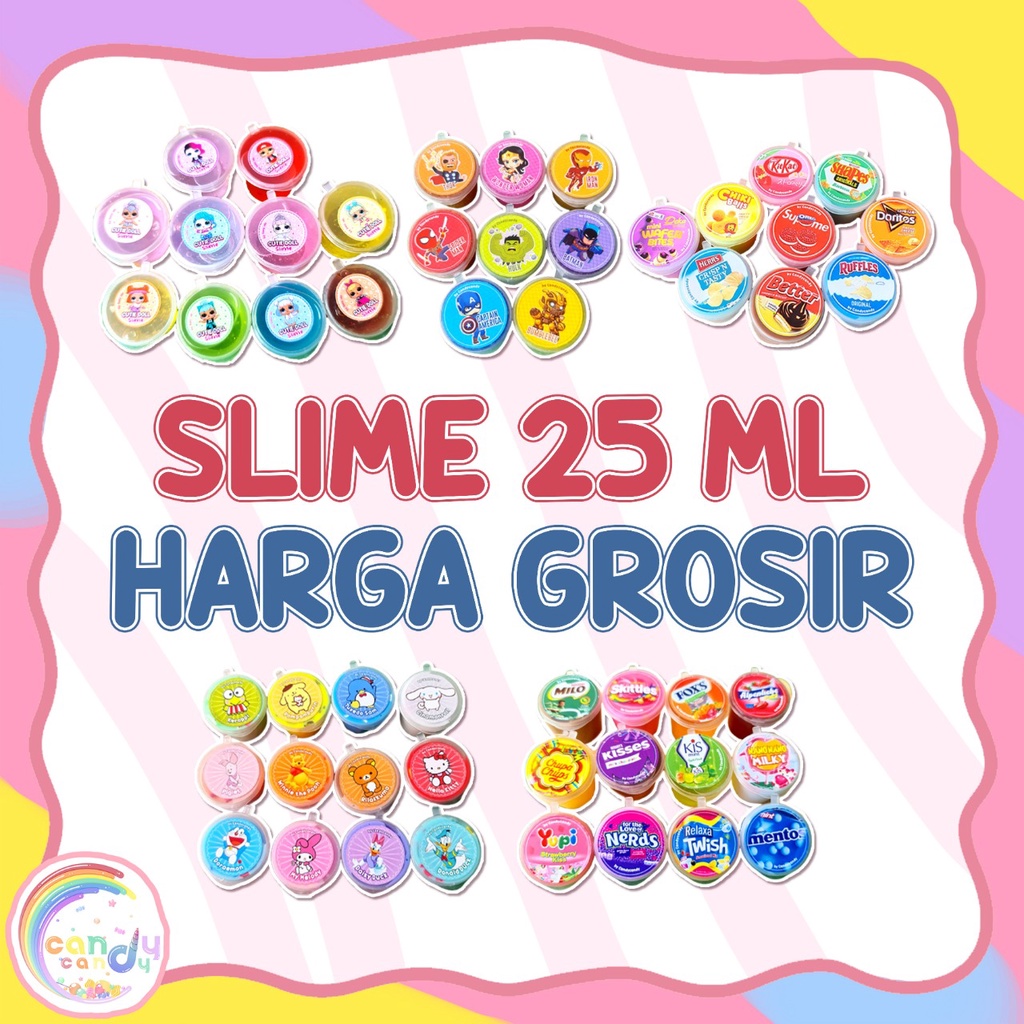 Slime 25ml harga reseller by candycandy.idn