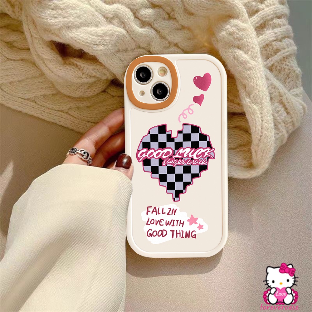 REDMI Case Imut Redmi10 9T 10A 9A 10C 9 9C NFC Note 9 8 10 10S 11 9Pro 9s 8Pro 10 Pro Max Plus Mi12 11 Lite 11T Pro PO CO M3 X3 NFC Papan Catur Smile Love Hati Soft Sarung Tpu