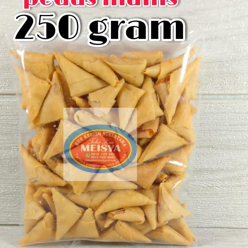 

limited STOCK!Kue Samosa Abon Ayam Pedas Manis Sarikaya Murah Grosir 250 Gr|KD2