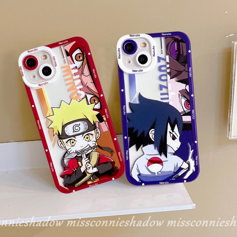 REDMI Redmi9 10 10s 9T 9A 10A 10C 9C NFC Note9 8 11 10 11Pro Plus 9Pro 11s 10s 9s 10Pro Max Note POCO X3 Pro M3 X3 NFC Kartun Animel NARUTO Sasuke Lucu Dan Shikamaru Soft TPU Case Cover