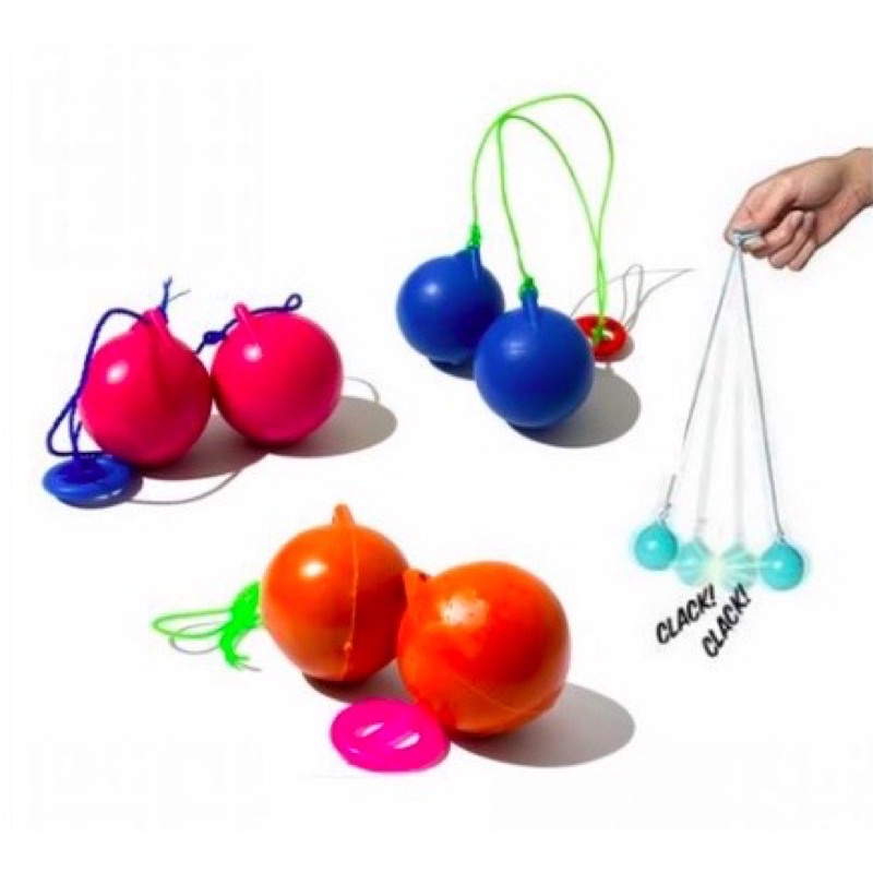 satu set mainan lato lato viral