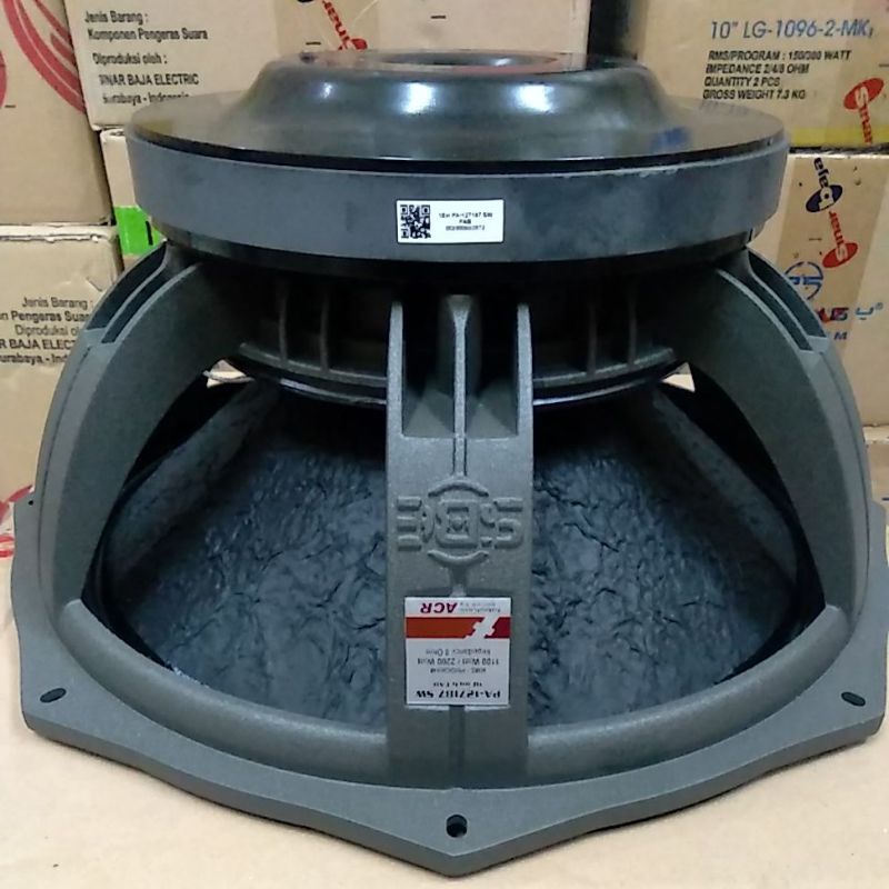 SPEAKER ACR FABULOUS 18" PA-127187-SW FAB SUBWOOFER 2200 WATT