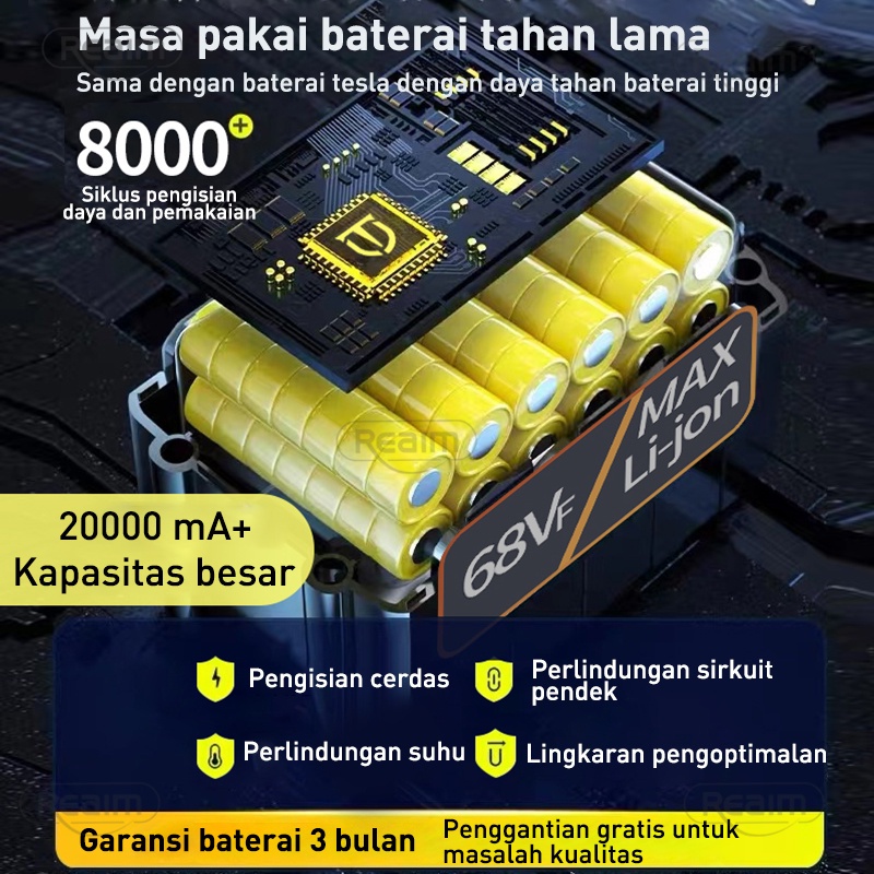 Reaim 450W  Alat Cuci Mobil Cuci Staem Ac Mobil Screen Sablon Berkualitas Pompa Mesin Steam Power Spayer Alat Portable Nirkabel