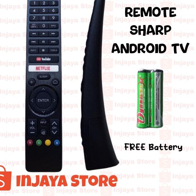 Diskon Untung Remote TV Sharp Android TV 4K
