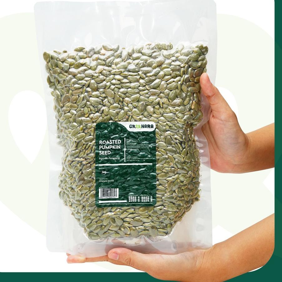 

Flash Sale - Roasted Pumpkin Seed 1kg / Biji Labu Panggang 1kg ... ...