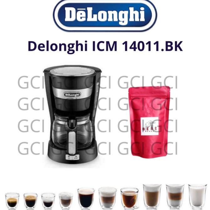 Delonghi ICM 14011 Drip Coffee Maker/ Mesin Kopi ICM14011 stok ada terus