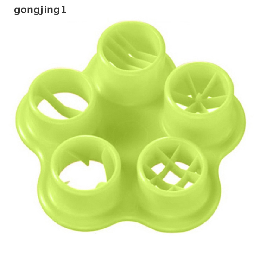 Ggg 5in1 Alat Pemotong Sosis Hot Dog Set Ham Cutter Dapur Cutg Cetakan DIY Lunch ID