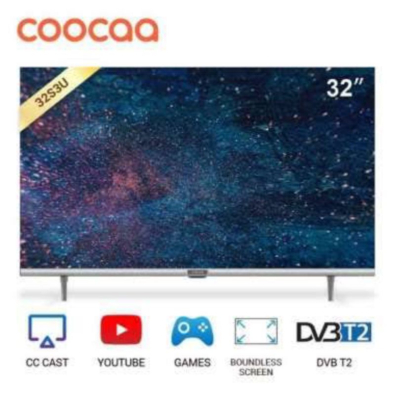 Coocaa Smart TV 32 dan 40 Inch S3U