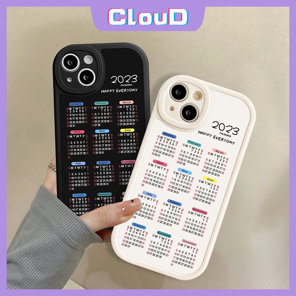 Casing Samsung A14 A04s A04 A73 A03s A22 A30s A50 A50s A53 A71 A20s A32 A13 A23 A21s A10s A72 A12 A52s A52 A33 M22 A03 A51 A11 A02s A31 A20 Soft Tpu Couple Sarung Belakang Kalender 2023