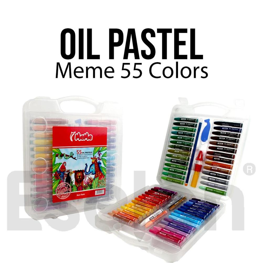 

CRAYON MEME 55WARNA / OIL PASTEL MEME / CRAYON MEME TERLARISS...,,,,,