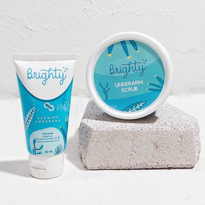 Brighty Gel Glowing Underarm 30 Gram Brighty Gel Pemutih Ketiak Brighty Gel Pencerah Ketiak Brighty
