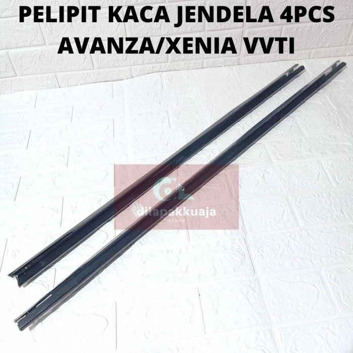 Pelipit Kaca Jendela Pintu Avanza Xenia Vvti Weather Strip List Karet