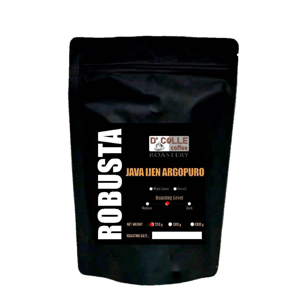 

Kopi Robusta Ijen Argopuro 250 gram - Natural / Kopi Bubuk / Kopi Tubruk / Kopi Giling