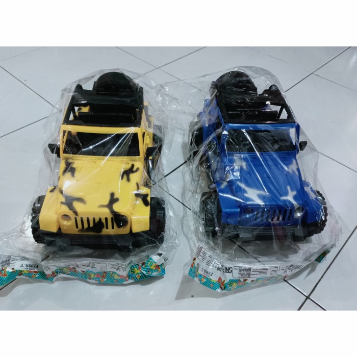 Mainan Mobil Jeep Polisi Militer Anak - Mobil Jeep Anak Edukatif