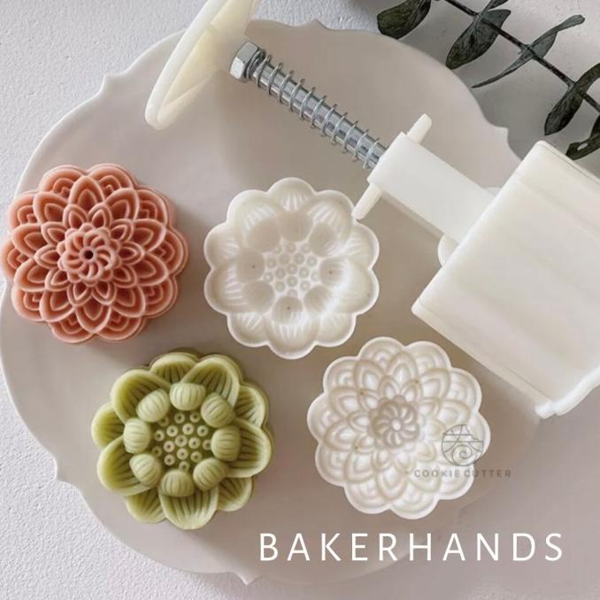 Cetakan mooncake 150gr/cetakan kue bulan 150gr