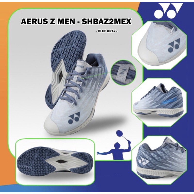 Sepatu Badminton yonex Aerus Z2 men / SHB Aerus Z2 Men