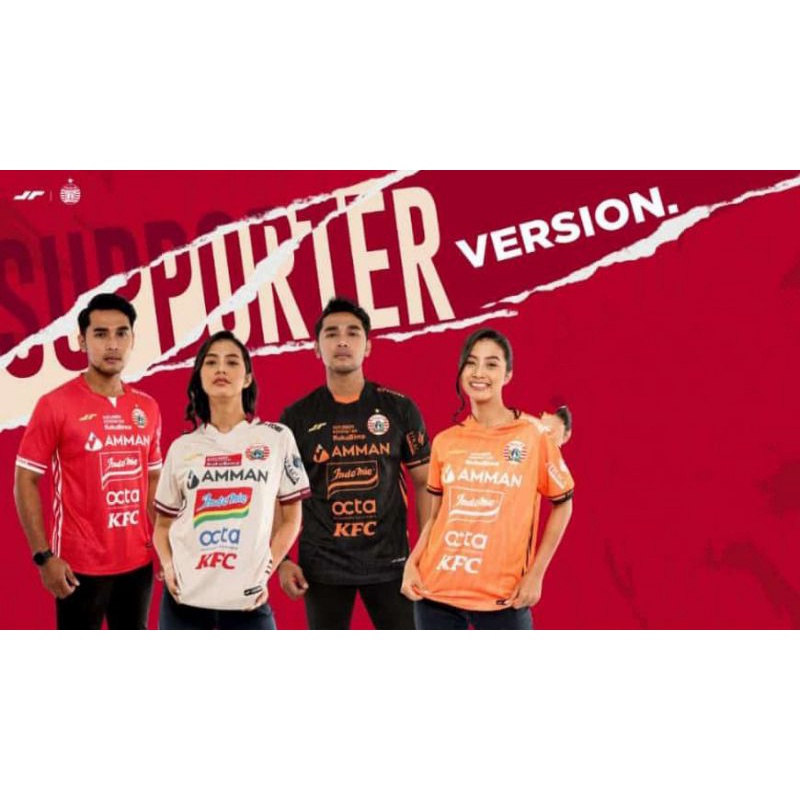 Jersey Original Supporter Version Persija 2022/2023