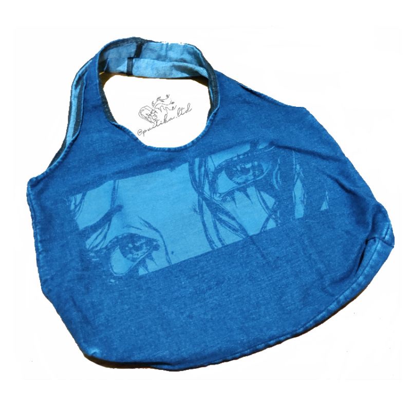 Tote bag hobo denim - Denim bag - Hobo Jeans Bag