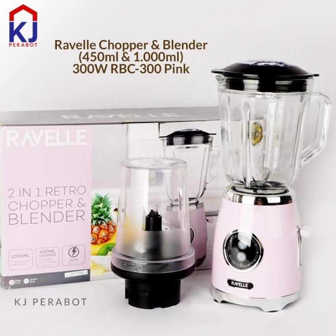 RAVELLE CHOPPER & BLENDER 300W 38L RBC-300