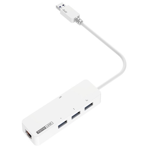 Totolink U1003 USB 3.0 with 3-Port Hub and LAN Ethernet Adapter N