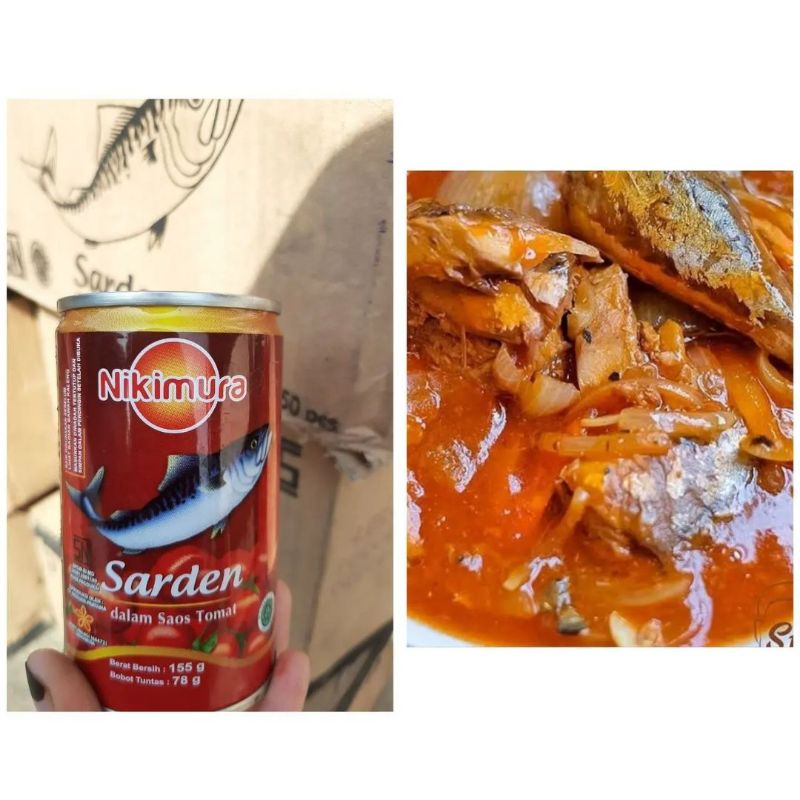 

Sarden Saos Tomat Dan Cabe kemasan besar 425gr