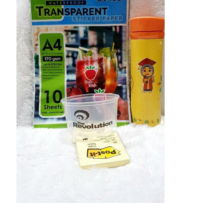 

빠 STICKER TRANSPARANT A4 WATERPROOF VTEC STICKER FOTO STIKER BENING Recomend