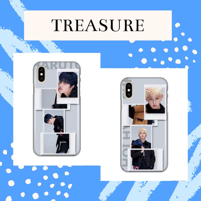 (TREASURE) Case Treasure Edition Softcase Anticrack Choi Hyunsuk Jihoon Yoshi Junkyu Mashiho Yoon Ja