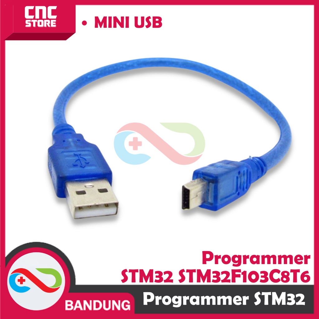 PAKET BUNDLING PROGRAMMER STM32 STM32F103C8T6 + KABEL MINI USB