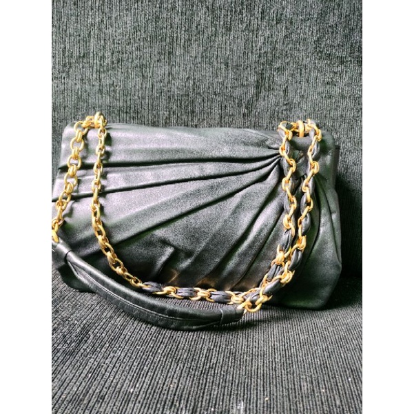 pl Sling shoulder rantai Nina ricci preloved Nina ricci