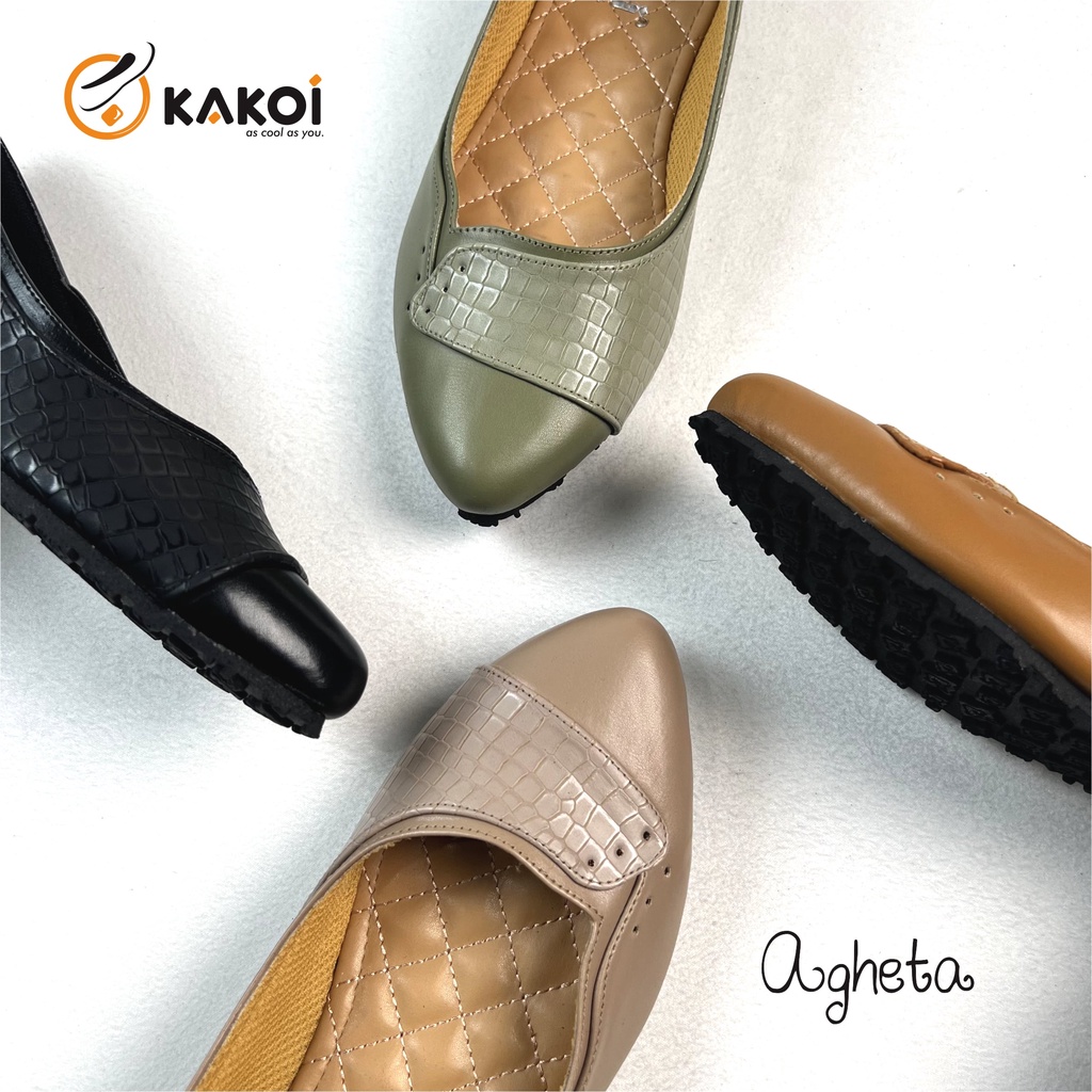 FLAT SHOES SEPATU WANITA KAKOI AGHETA