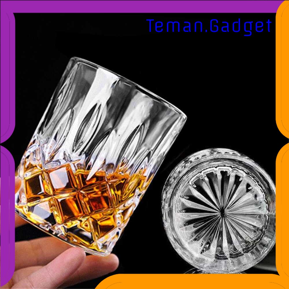 TG - DPR Mr.Burning Gelas Cangkir Whiskey Wine Crystal Glass Cup 294ml - NRB38