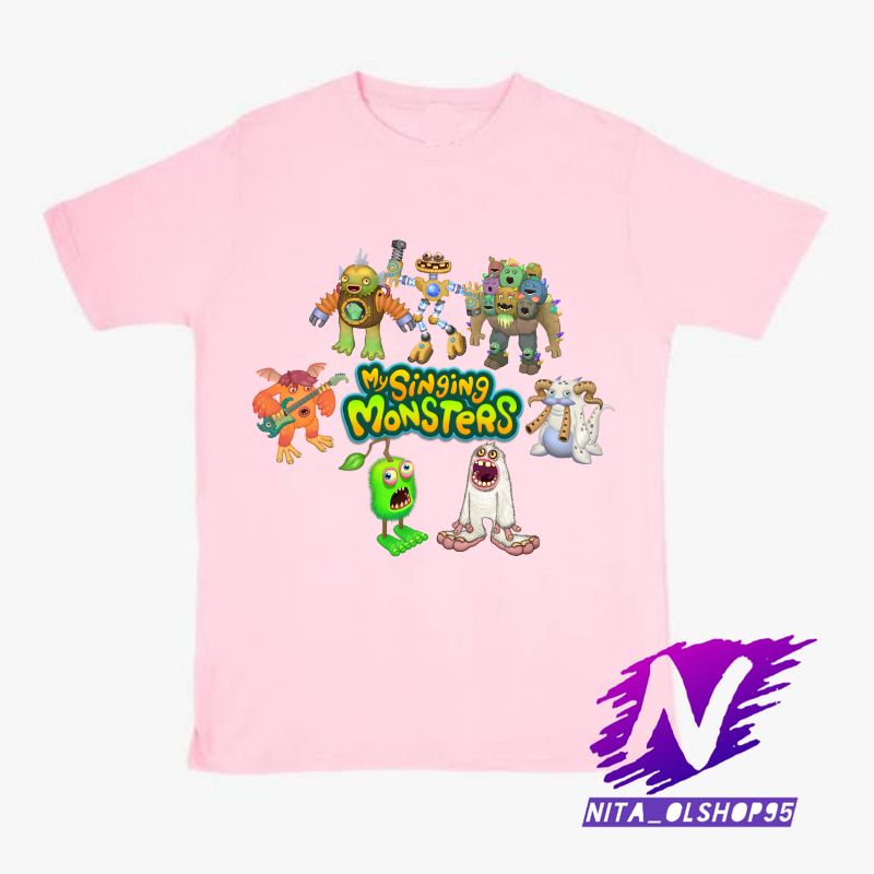 BAJU ANAK KAOS ANAK MY SINGING MONSTERS