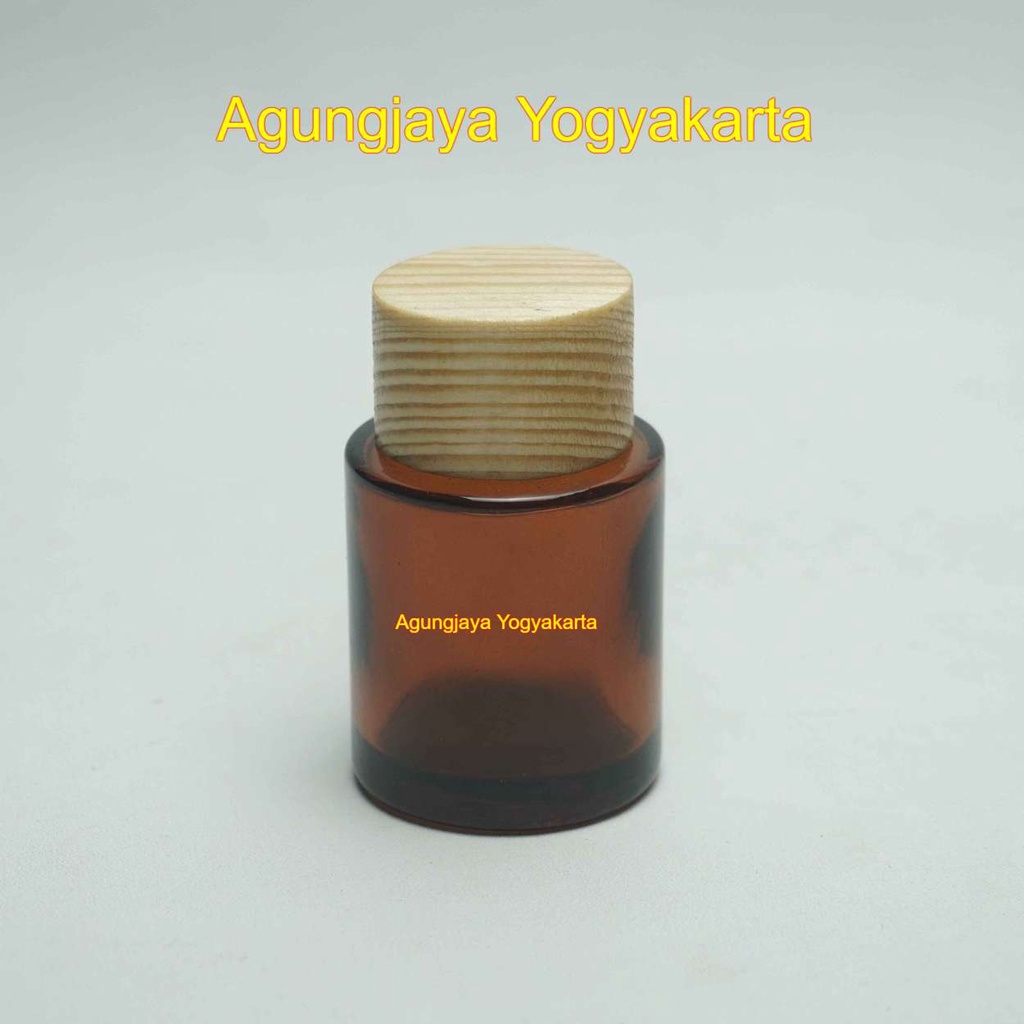 Serum 20 ml Kaca RF Amber Original Ulir / Botol Kaca 20 ml / Botol Kosmetik / Serum Kaca Ulir