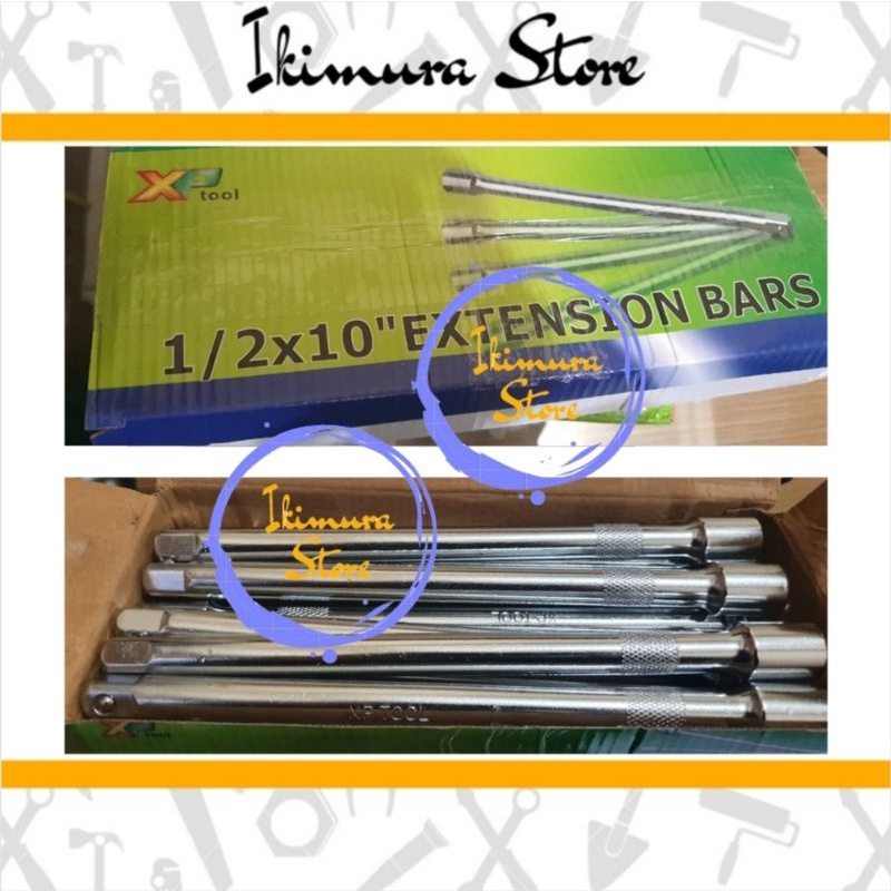 Extension Bar 1/2 x 10 inch Sambungan Kunci Sok Mata Sock Shock