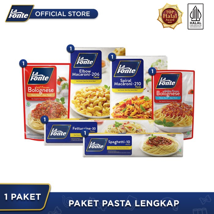 

Paket Pasta Lengkap