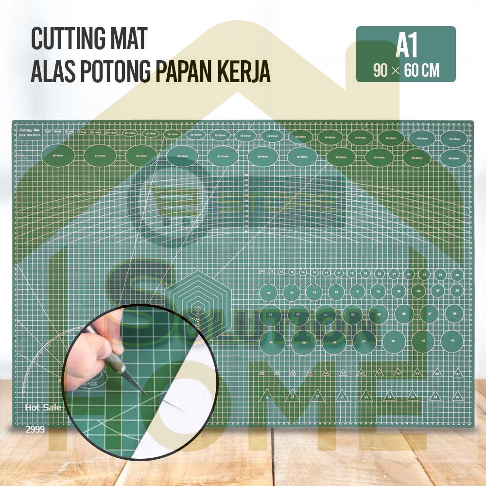 

HSS TOOLS - QJH Working Pad Cutting Mat Alas Potong Papan Kerja A1 90 x 60 cm - QJ4