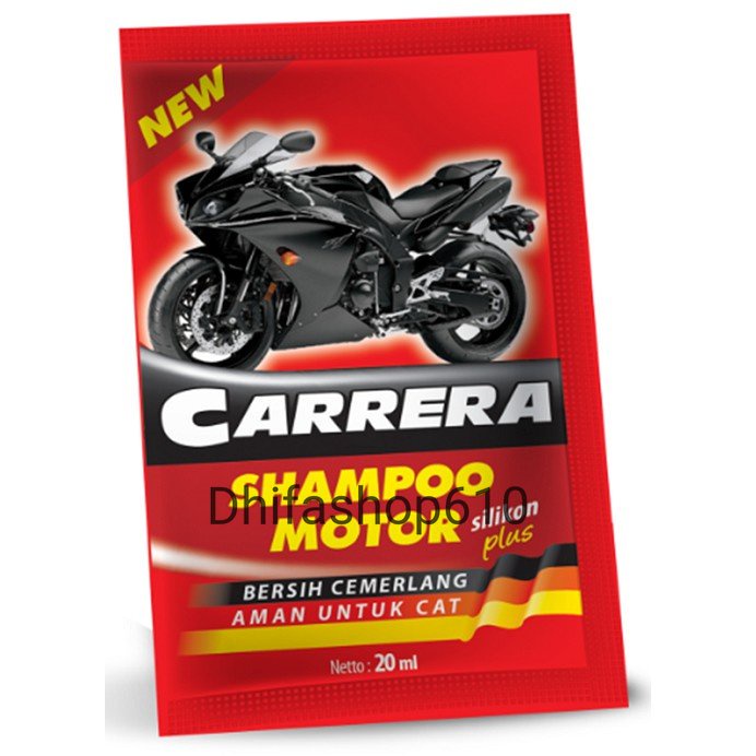 Carrera Shampoo Motor 24`S 20ML - Shampoo Cuci Motor