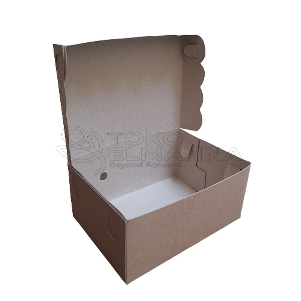 

Kardus Snack Kraft Coklat Polos R3 Pack isi 100