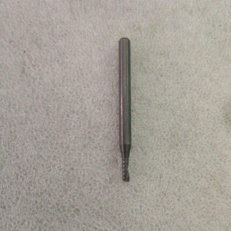endmill carbide single flute 2mm endmill cnc router untuk acrilik kayu dll